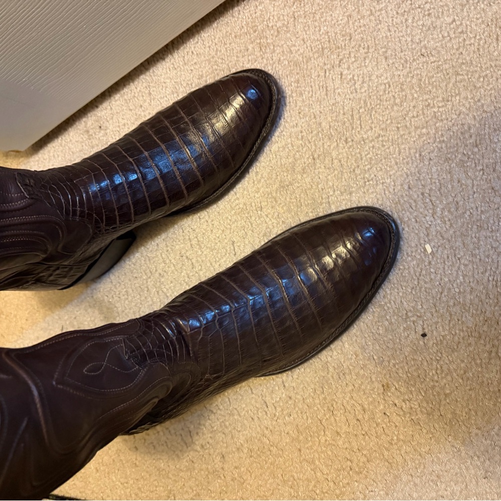 Tecovas Dark Brown Western Boots 11.5D